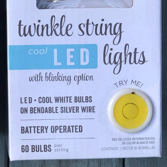 Twinkle String Lights - Bundle of 2 (NEW) - Picture 5 of 9